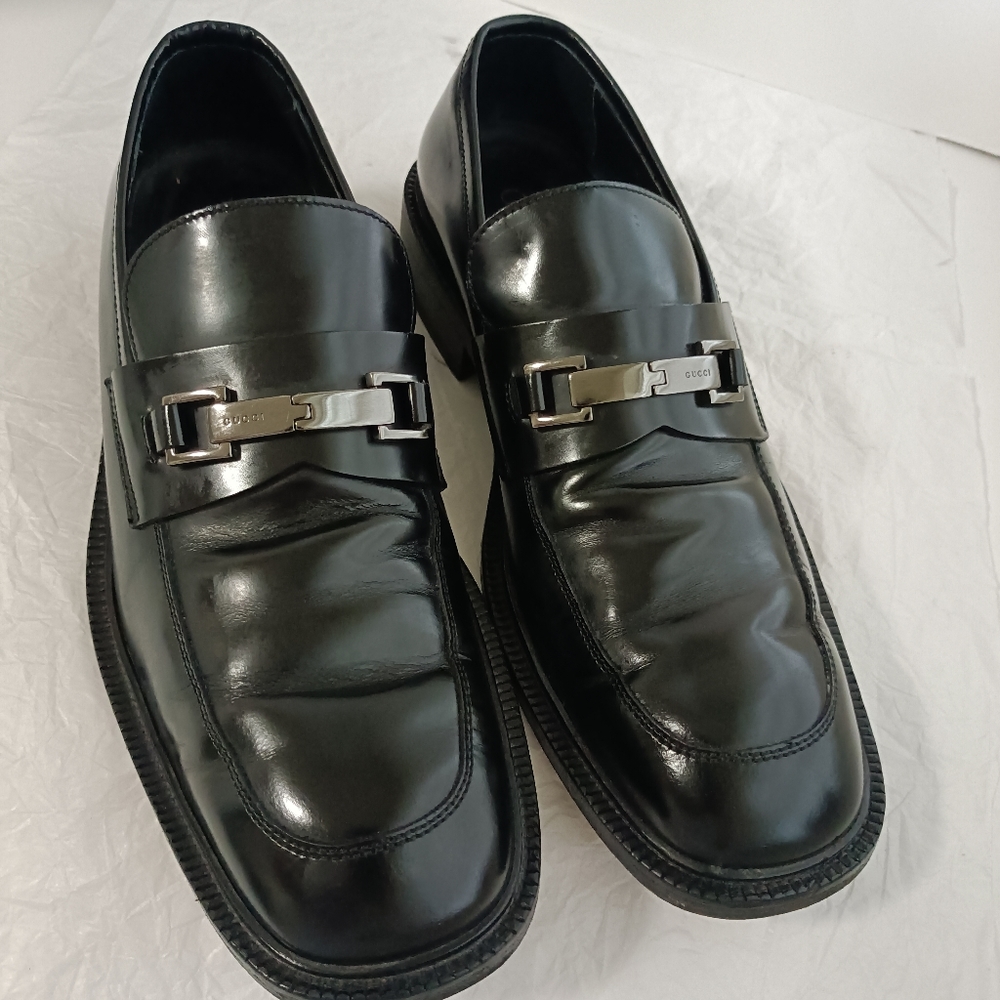 Gucci men's iconic horsebit Loafers size 9.5D - Picture 4 of 16